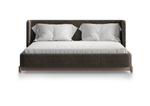 Кровать Basic спальное место 160*200 см (коричневый, рогожка)