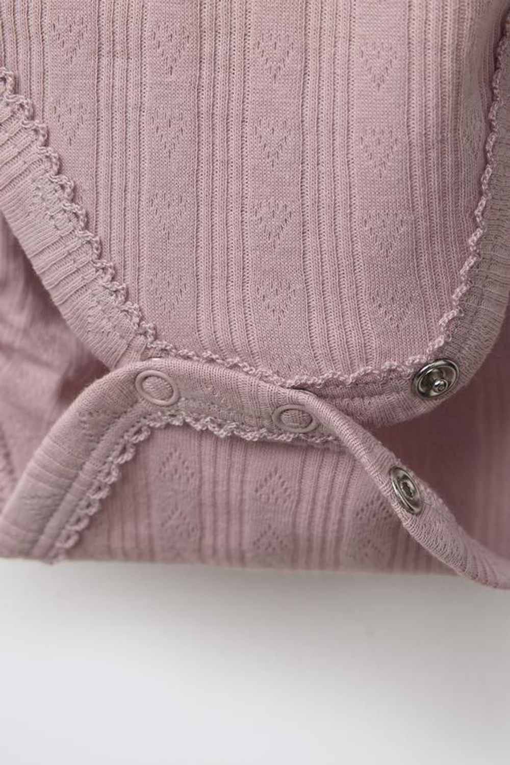 ZARA 0-6 МЕСЯЦЕВ/ НАБОР ИЗ ТРЕХ БОДИ С ДЛИННЫМИ РУКАВАМИ И ВОРОТНИКОМ КИМОНО, РОЗОВЫЙ