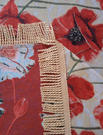 Гобеленовая скатерть Маки 160х200 см