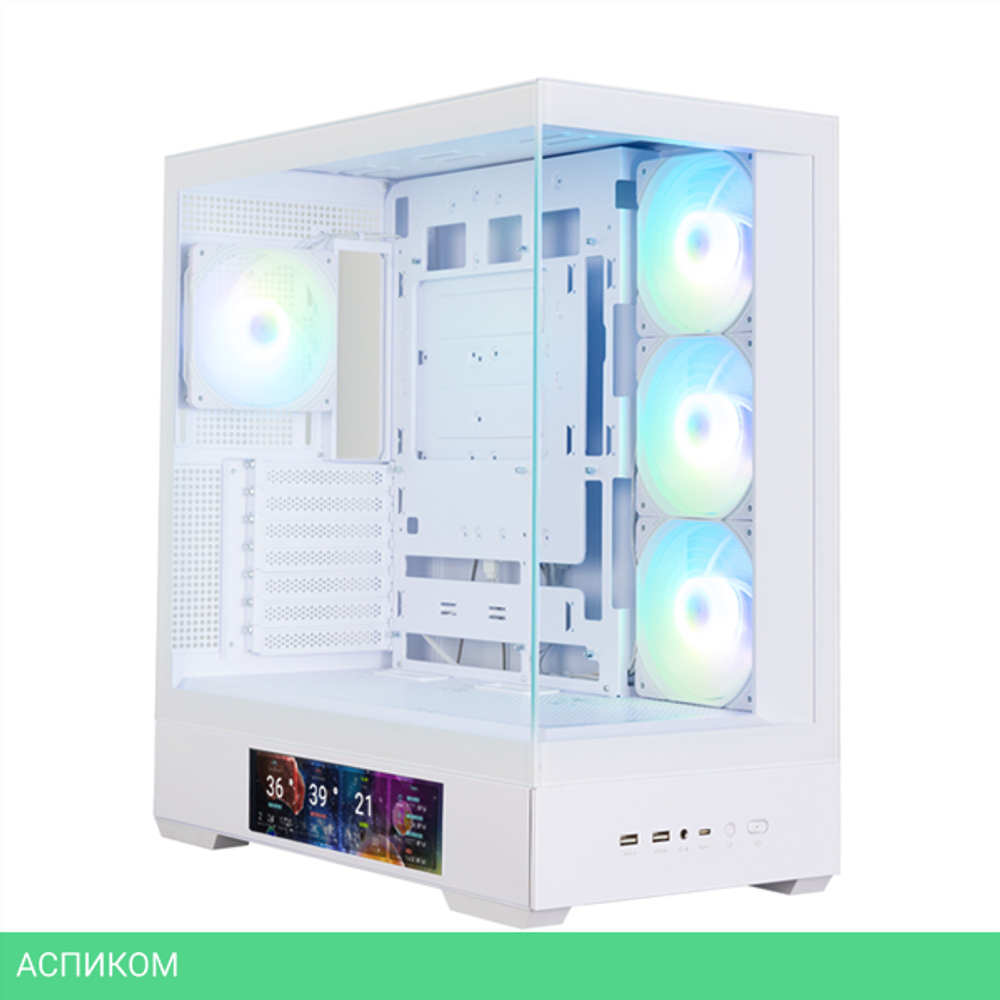 Корпус Zalman P40 DS White