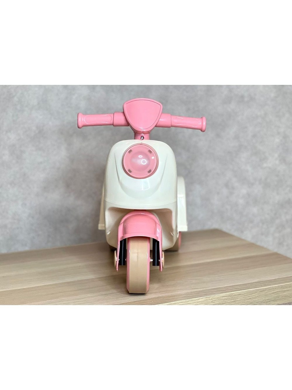 Беговел для малышей мотоцикл розовый (17886-1)