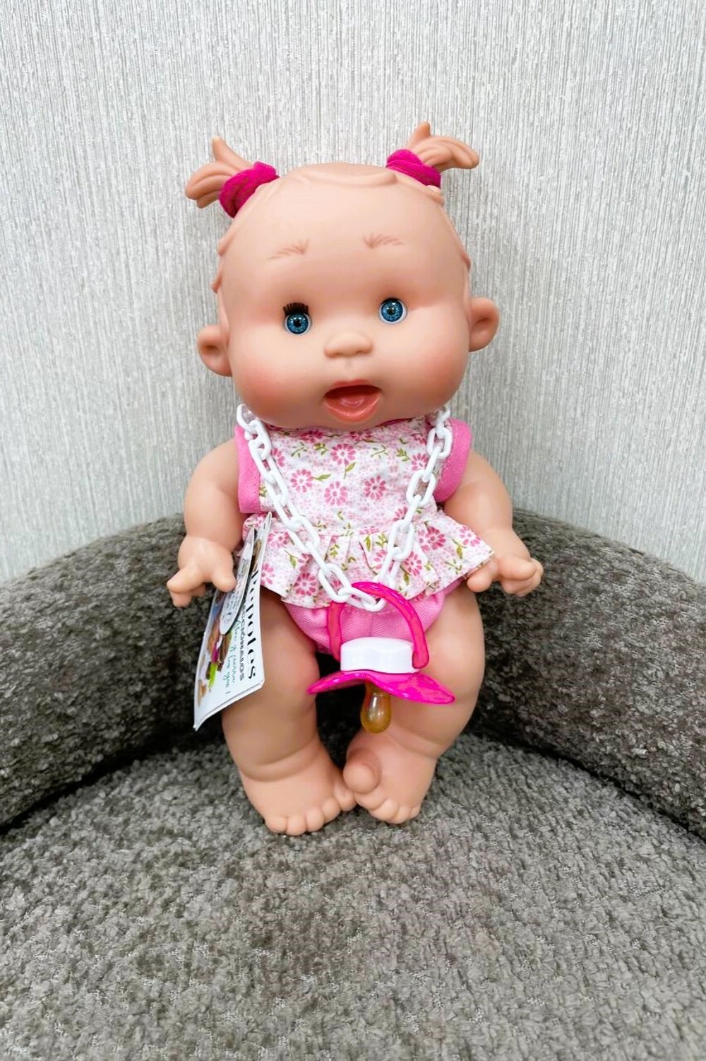 УЦЕНКА Пупс Nines 26см PEPOTE с закрывающими глазками (N814C)