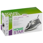 Утюг HOMESTAR HS-4009 бело-черный (105376)