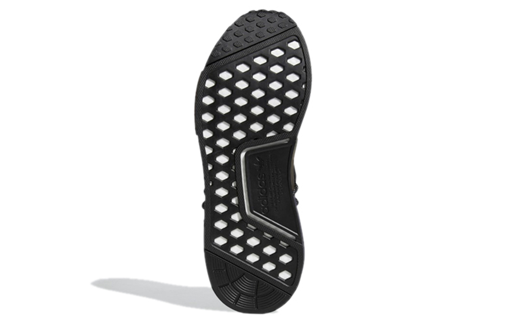 Кроссовки Pharrell Williams X Adidas Originals Nmd Human Race "Triple Black"