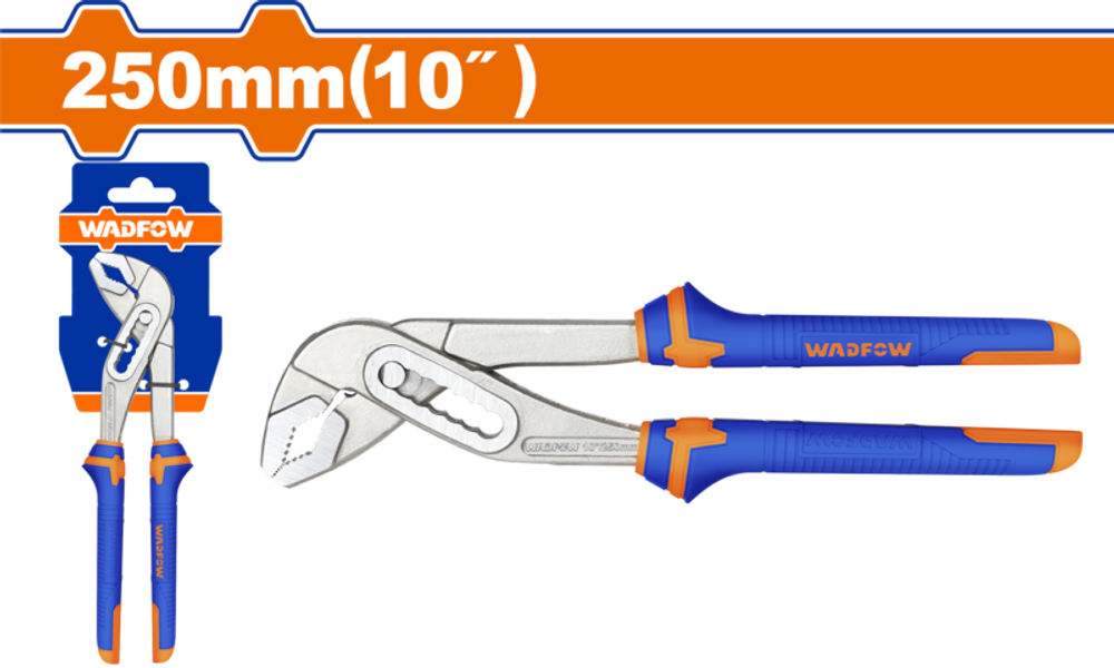 Клещи переставные 250 мм (6/36) WADFOW WPL9C10