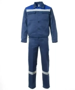 Костюм СТАНДАРТ-2 с СОП куртка, ПК, т.синий/ вас (52-54) 182-188