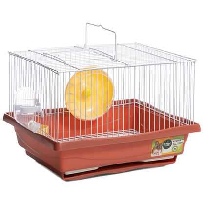 TRIOL Клетка для мелких животных, эмаль, 300*230*210 мм