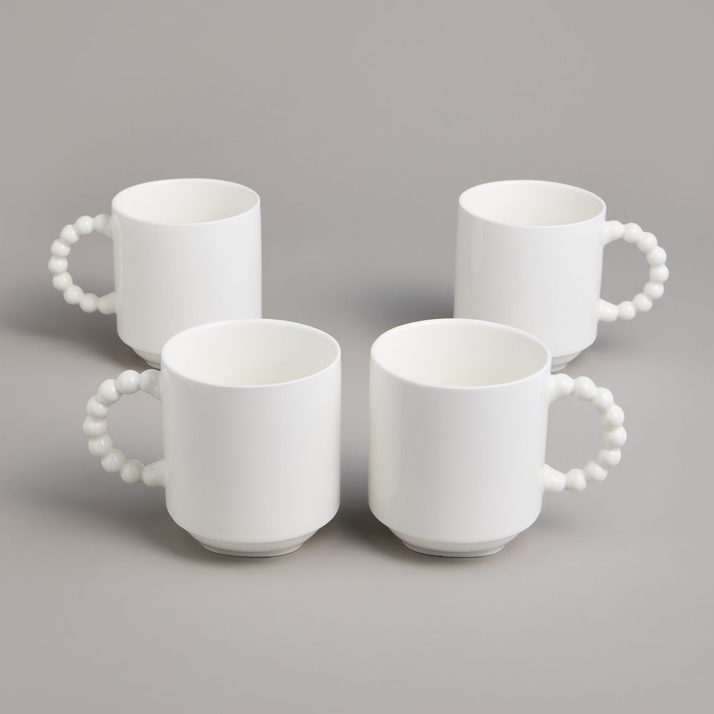 НАБОР КРУЖЕК LEFARD "PEARL" 4 ШТ. 300 МЛ