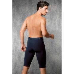 Мужские трусы боксеры удлиненные темно-синие Doreanse 1785 Navy