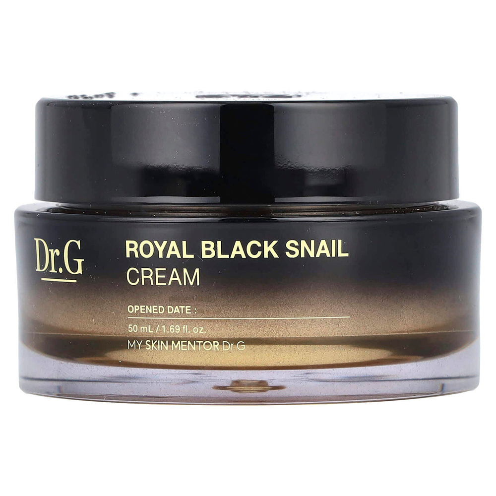 Dr. G, Royal Black Snail Cream, крем с черной улиткой, 50 мл (1,69 жидк. унции)