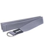 Ремень для йоги YB-101, 200 см, серый