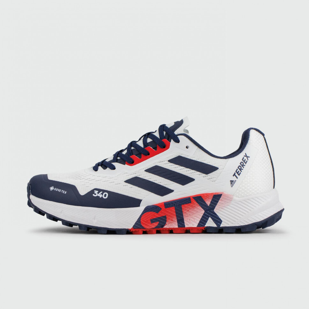 кроссовки Adidas Terrex Agravic Flow 2 White Blue