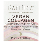 Pacifica, Vegan Collagen, Восстанавливающий крем для кожи вокруг глаз, 0,5 жидкой унции (15 мл)