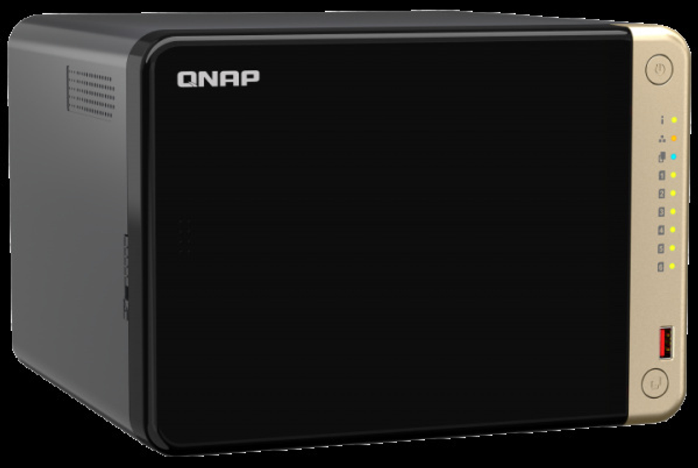 Сетевой RAID-накопитель QNAP  TS-664-8G