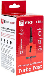 Коронка алмазная EKF dch-68-trb-m16