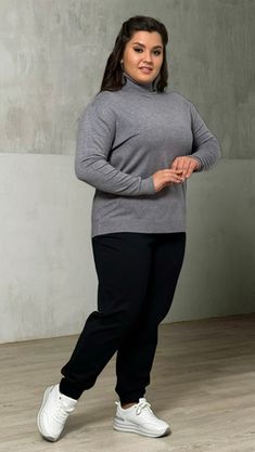 Цена на Водолазка-4627 больших размеров