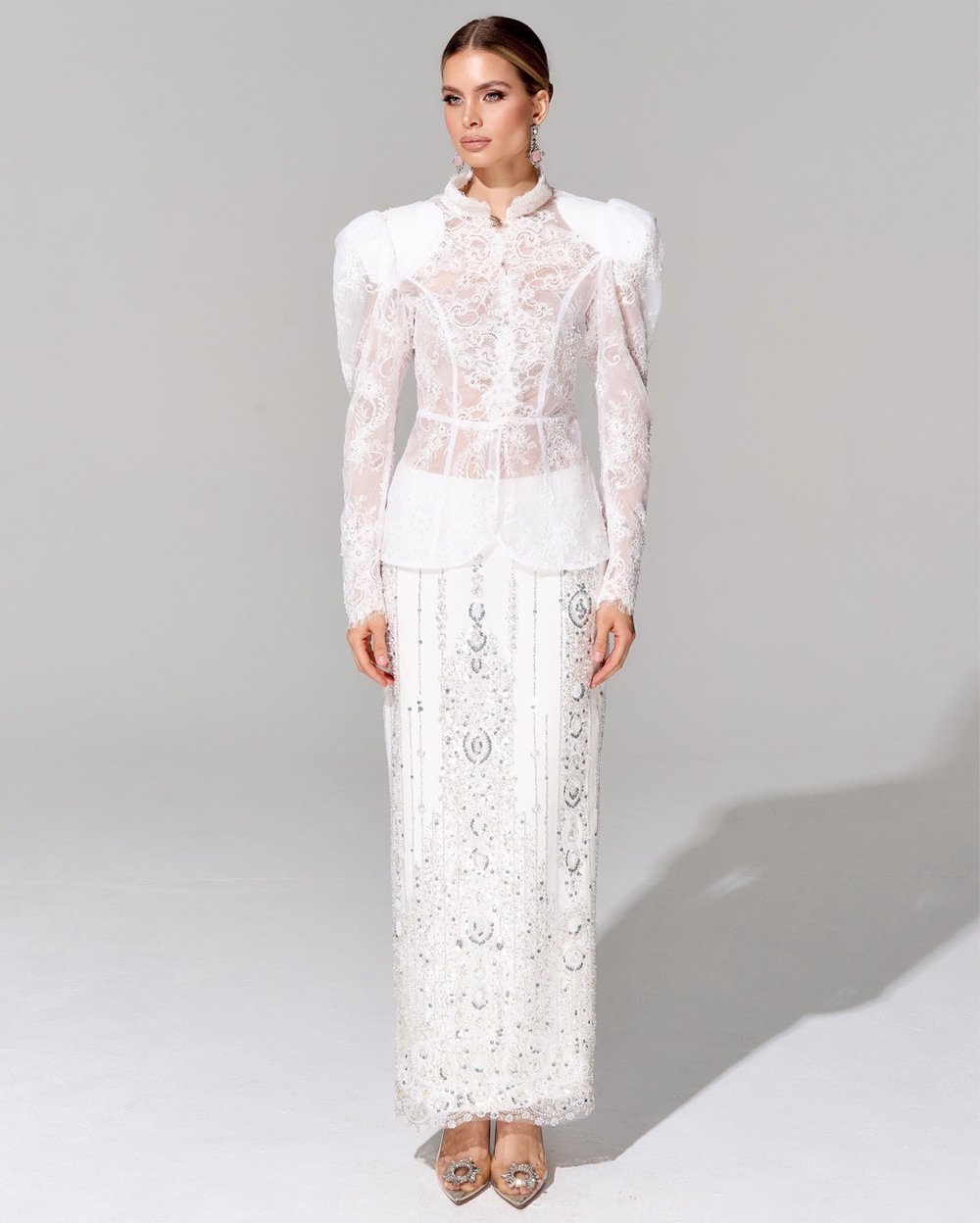 Жакет из премиального кружева