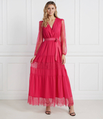 Кружевное платье TWINSET - розовый(241TE2121)