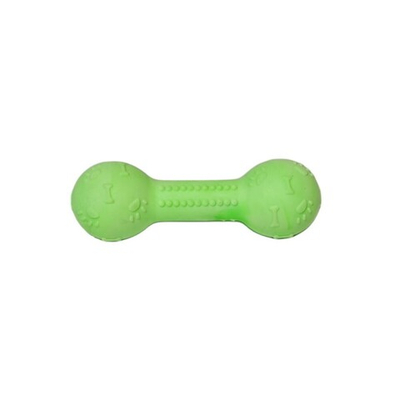 Игрушка "Гантель с пищалкой" 12 см (термопластичная резина) - для собак (Homepet)