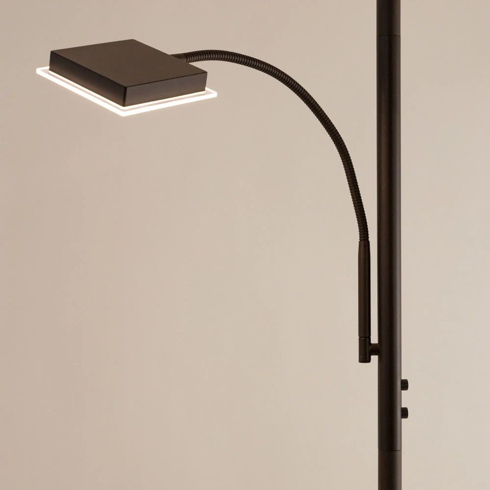 Citilux Харди CL802015 LED Торшер с диммером Кофейный