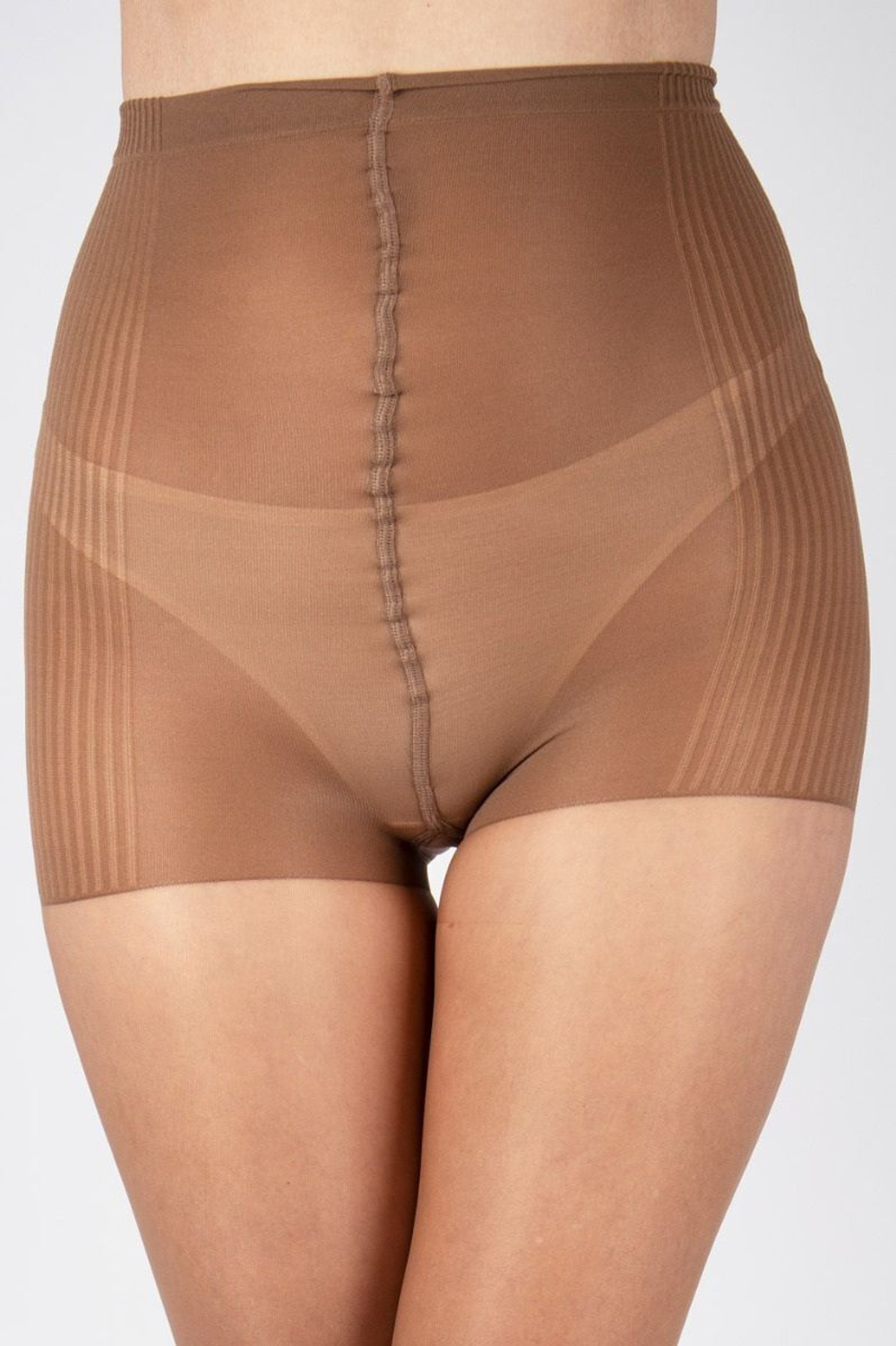 Колготки с блеском Ultra Shine (Размер: M) (Цвет: коричневый)