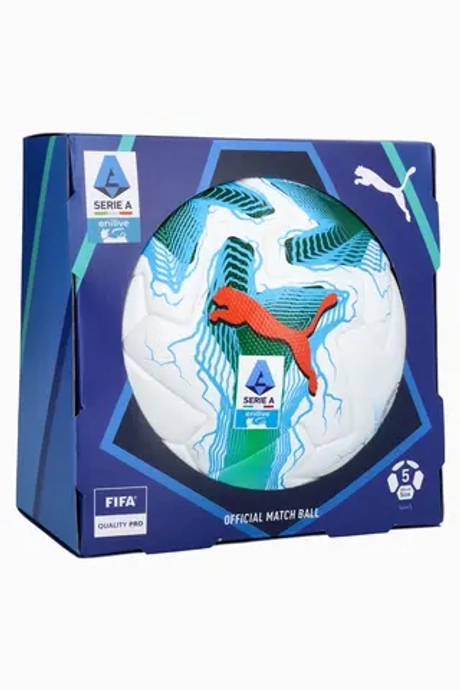 Футбольный мяч Puma Orbita Serie A Pro размер 5 - белый