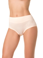 Трусы с высокой линией талии из бамбукового полотна (Размер: XXXL) (Цвет: бежевый)