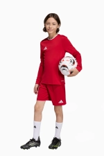 Футболка с длинными рукавами adidas Entrada 26 Детская - красный
