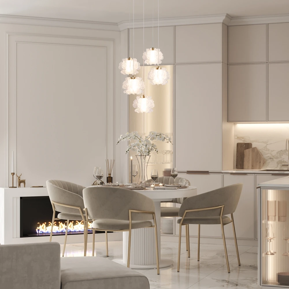 Подвесная люстра Freya FLOWER FR5579PL-L40BS