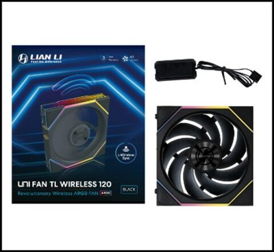 Вентилятор для корпуса Lian Li UNI FAN TL 120 Reverse Blade Wireles ARGB 120mm Black G99.12RTL1W1B.0