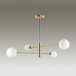 4418/4C MODERNI LN19 114 золотой Люстра на штанге G9 4*40W 220V ESTELLE