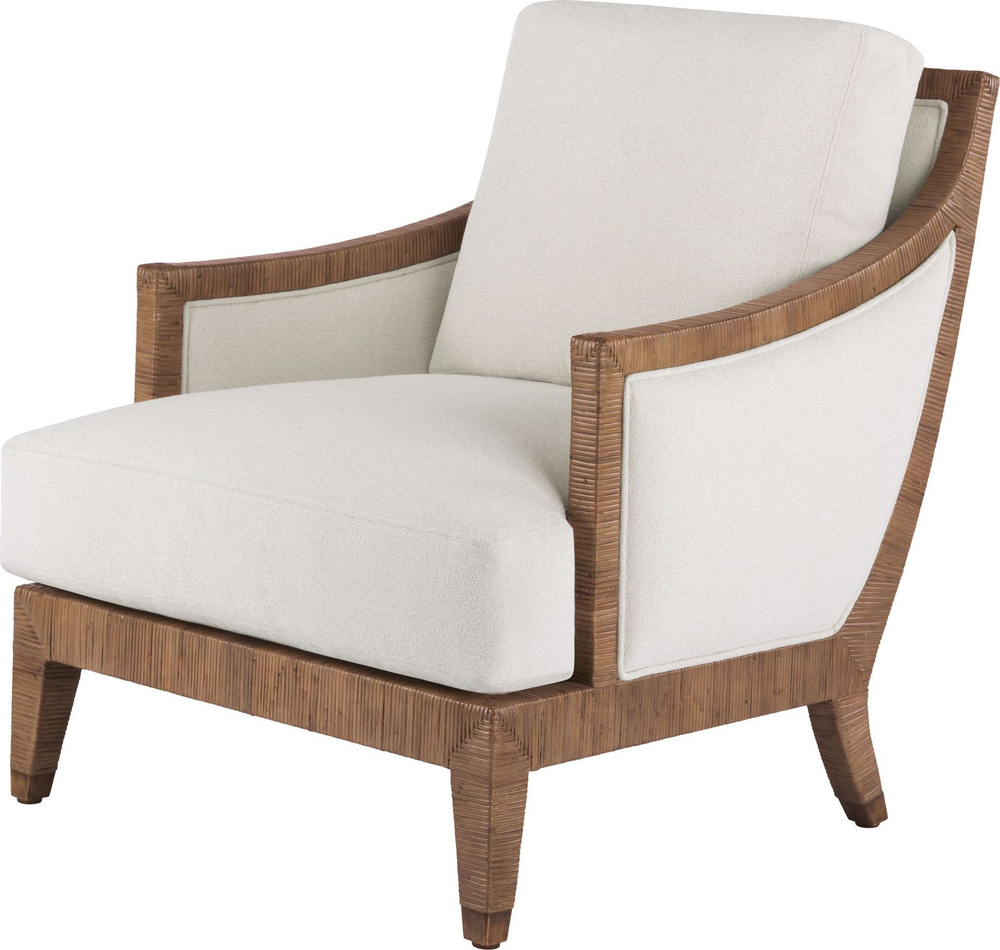 Кресло McGuire St. Germain Upholstered Lounge Chair