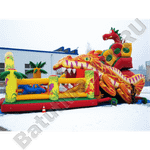 Большая и высокая горка "Саванна ПРОФИ"