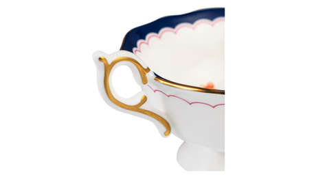 Чашка чайная с блюдцем 140мл Wedgwood Wonderlust Цветущий жасмин