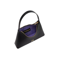 Сумка Furla 1927 Diamante S Hobo Bag Leather Black, WB00782-AX0733-O6000