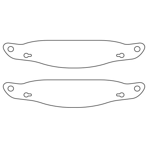 Pinlock Racing Optics Xstack 10 Dirt X3 / Пленки для визора Tracshield