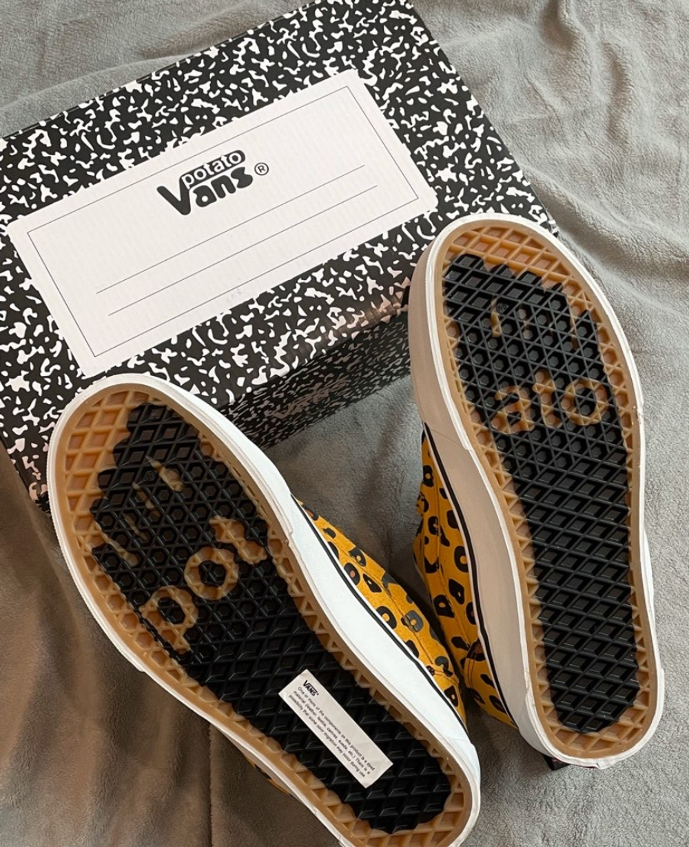 Кеды Imran Potato x Knu-Skool VR3 LX 'Leopard Asphalt' VN0A7Q5JB3G