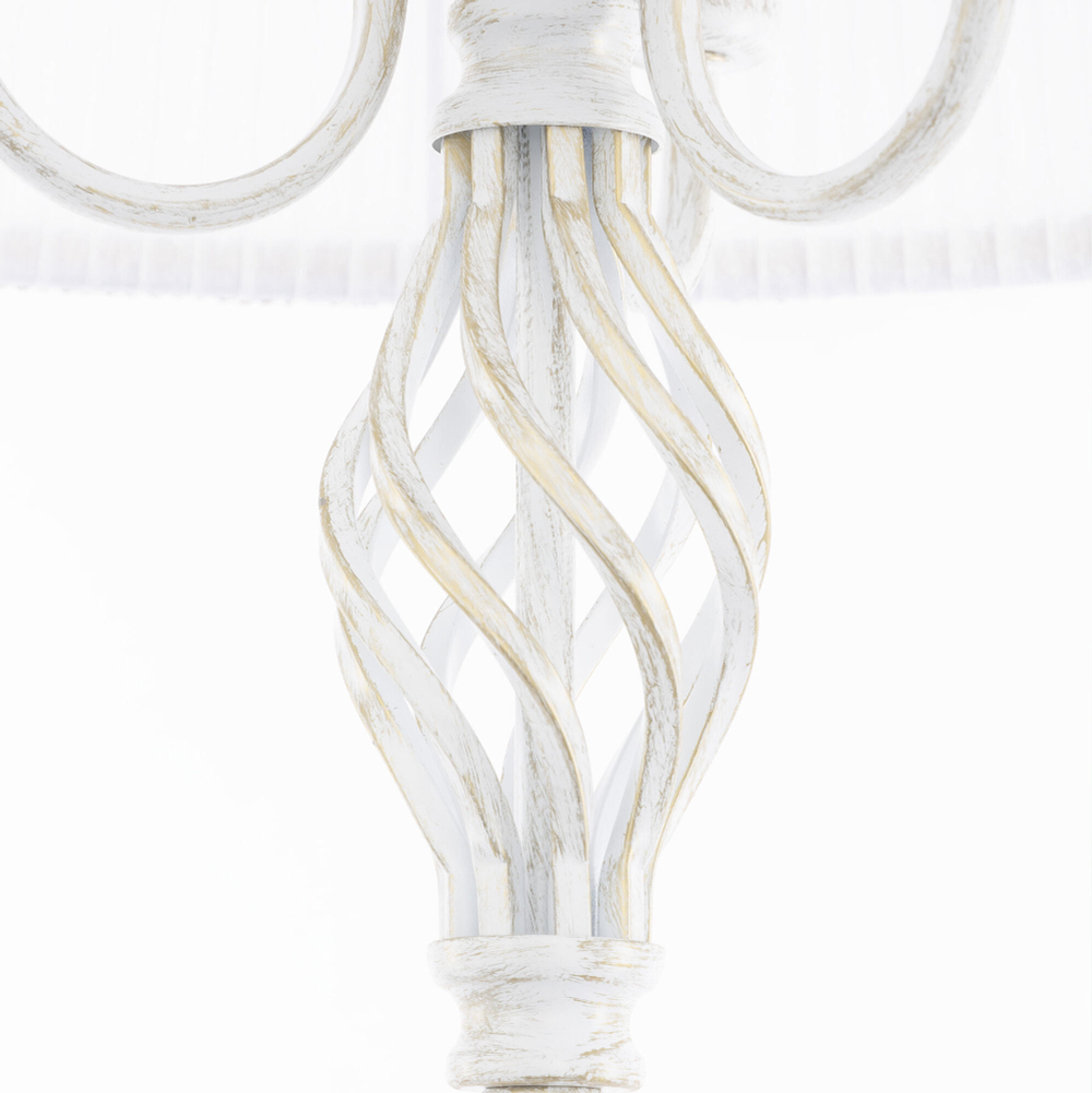 Citilux Вена CL402920 Торшер патина с белым абажуром