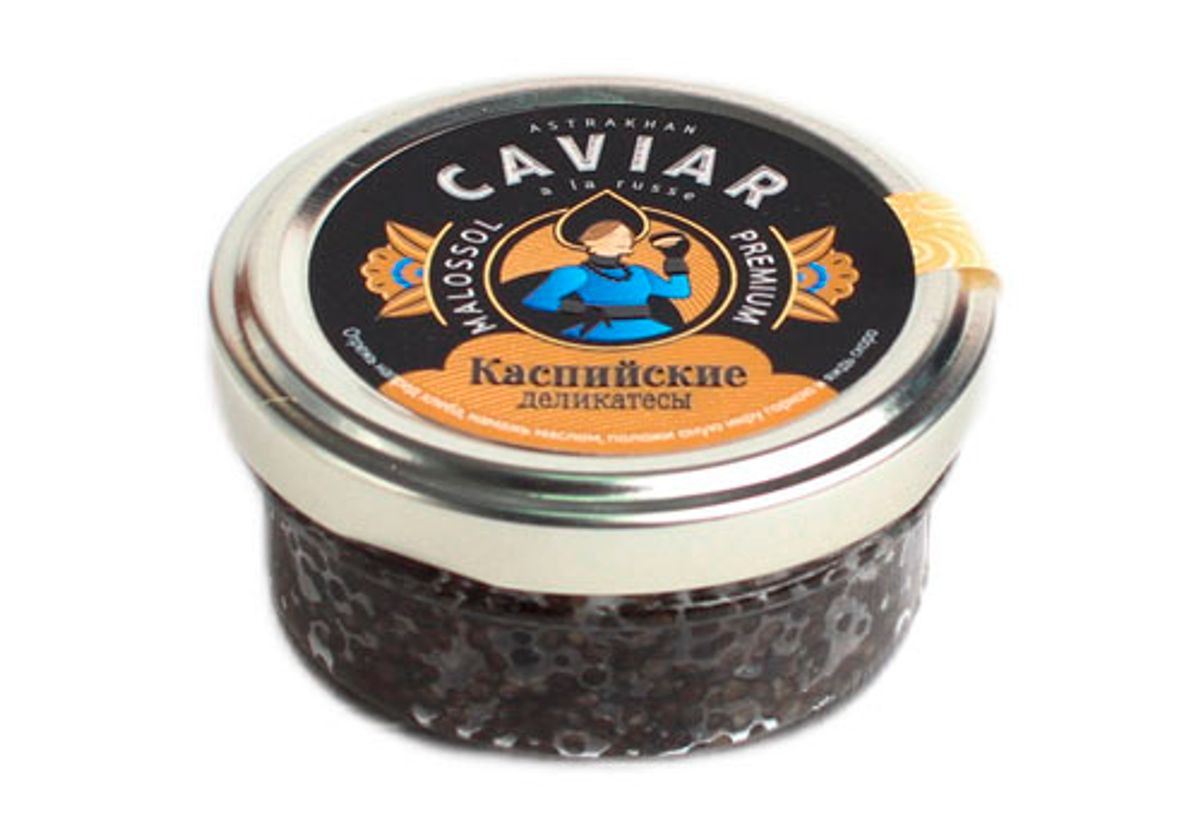 Икра стерляжья "Каспийские Деликатесы", 50г