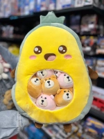 Мягкая игрушка подушка Pudding Пудинг Авокадо 6 шт