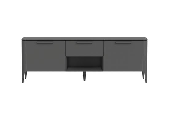 Тумба Type под ТВ ширина 160 см (темно-серый)
