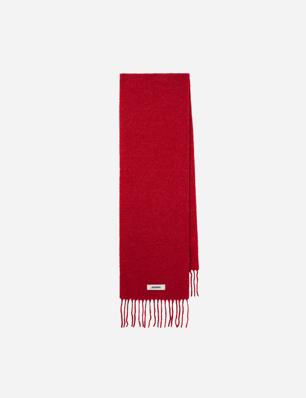 Шарф Jacquemus Mohair Scarf "Red"