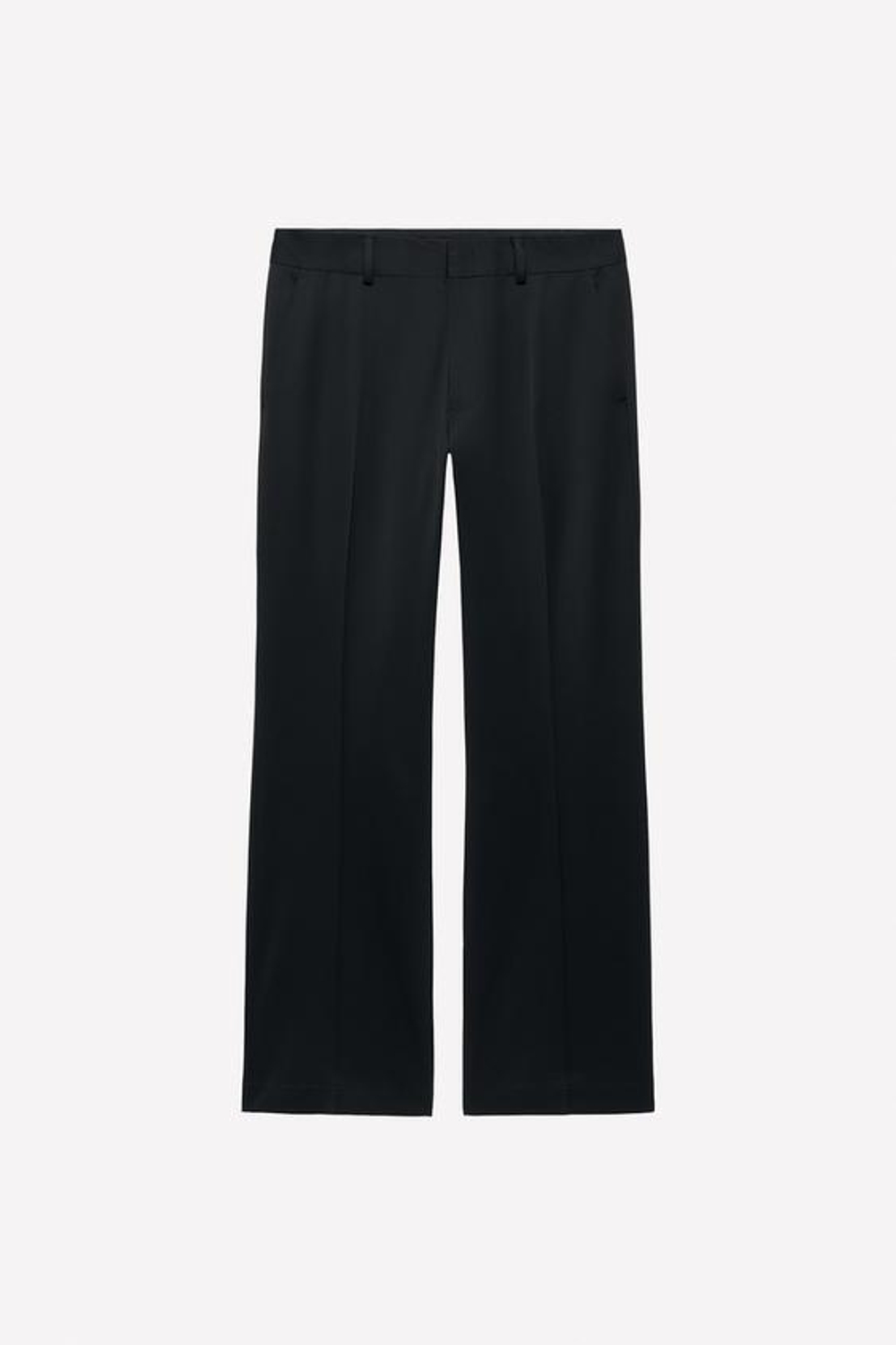 ZARA X LUDOVIC DE SAINT SERNIN БРЮКИ-КЛЕШ, ЧЕРНЫЙ