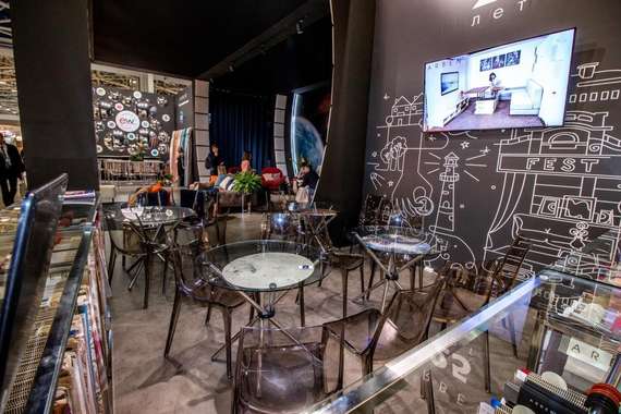 Стул Vanity прозрачный серый