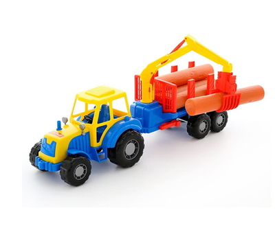 "Алтай", трактор с полуприцепом-лесовозом 35370