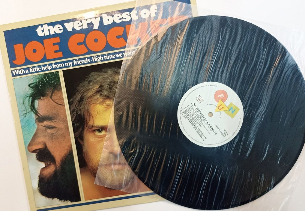 Винтажная виниловая пластинка Joe Cocker The Very Best Of Joe Cocker (Belgium)