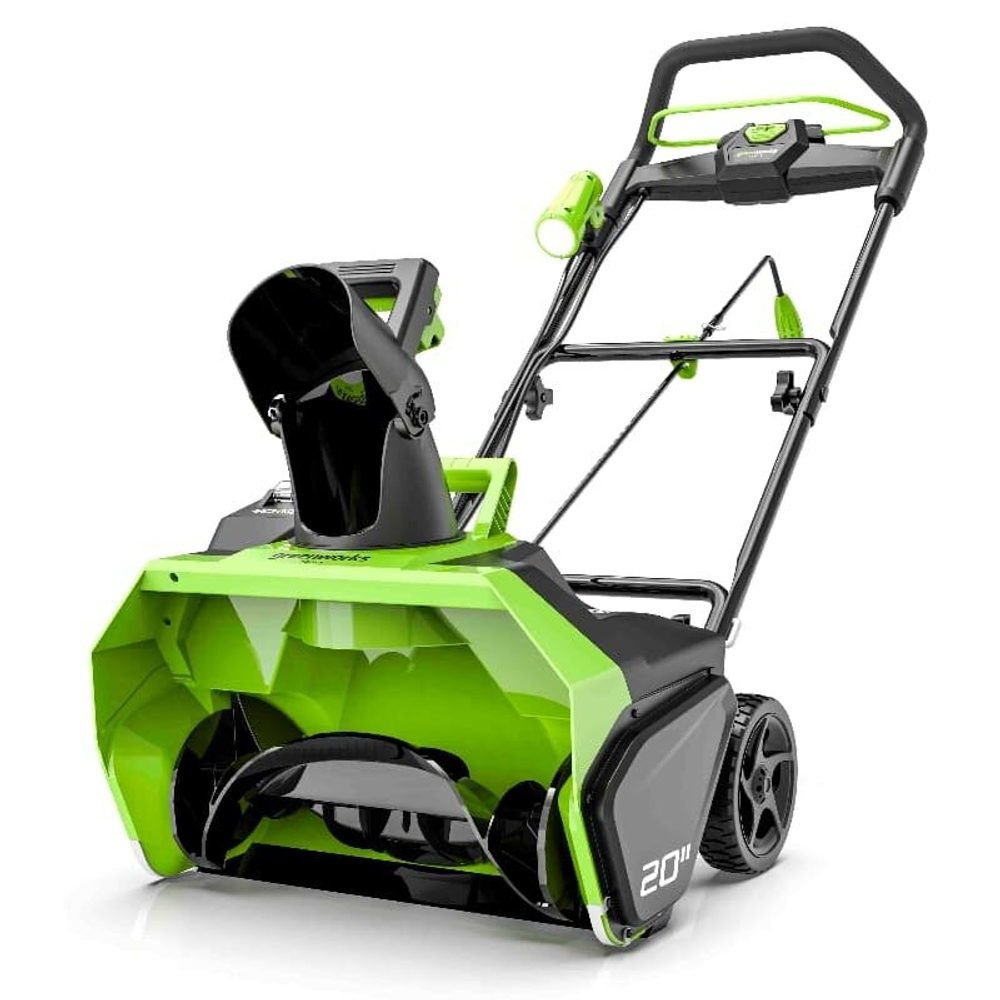Снегоуборщик GREENWORKS GD40SB 40В,51см,б/щ,1хАКБ 4Ач и ЗУ (2600607)