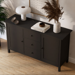 Комод-сервант Хемнэс Hemnes/ Кымор, 157х47х88 см,черный