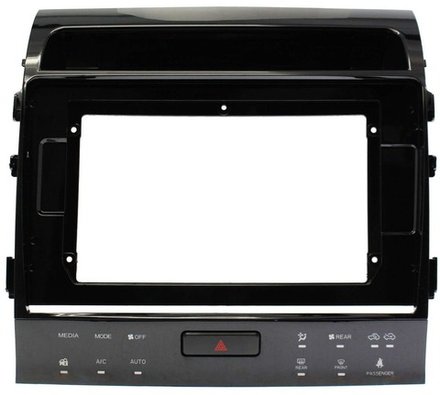 Магнитола для Toyota Land Cruiser 200 2007-2015 (рамка 10, климат на ШГУ) - Carmedia OL-1620-2-ABC QLed, Android 13, TS20, CarPlay, SIM-слот