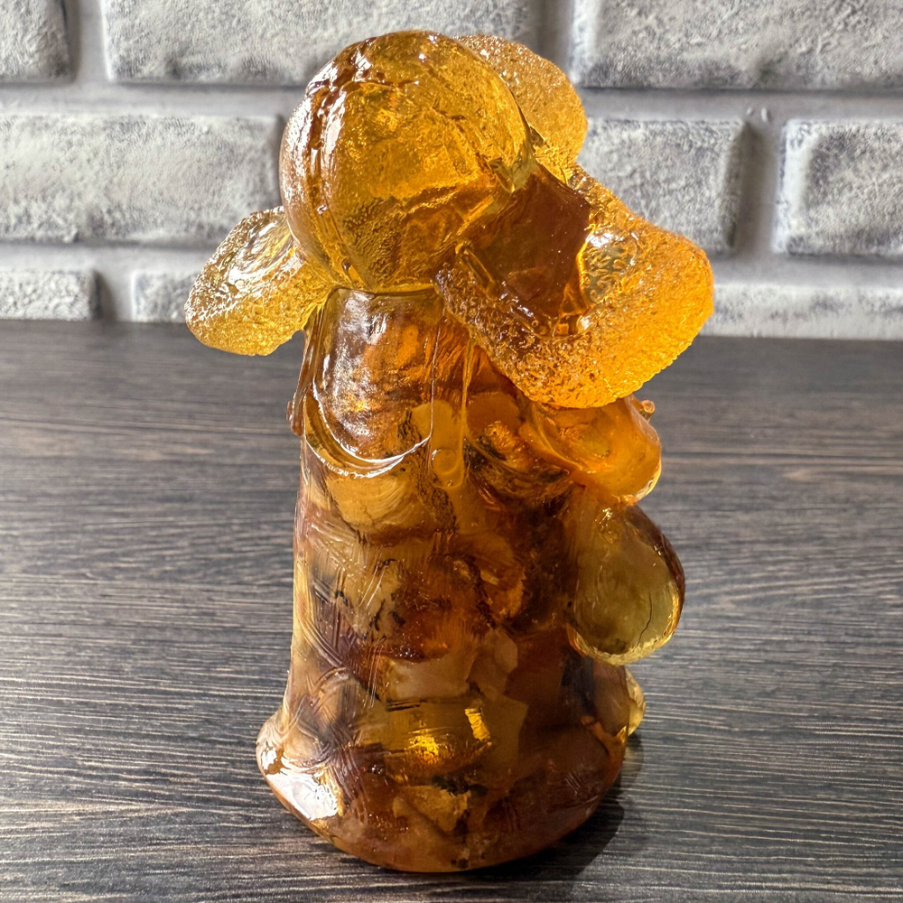Дед мороз в шапке-ушанке